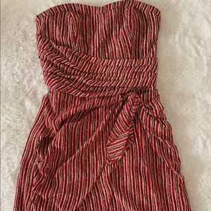 Club Monaco strapless minidress